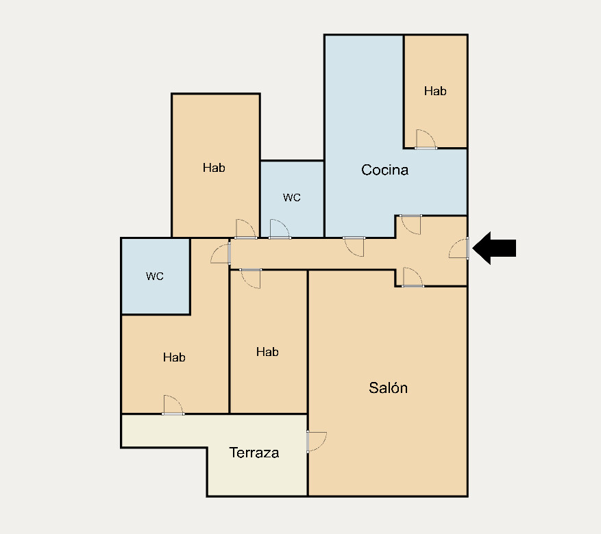 Piso de 161 m² en Valencia