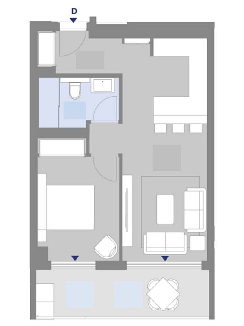 Квартира 65 м² в Мадриде