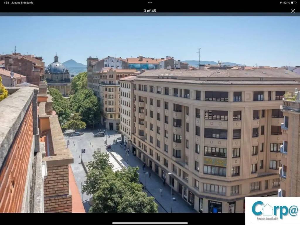 Piso de 189 m² en Pamplona