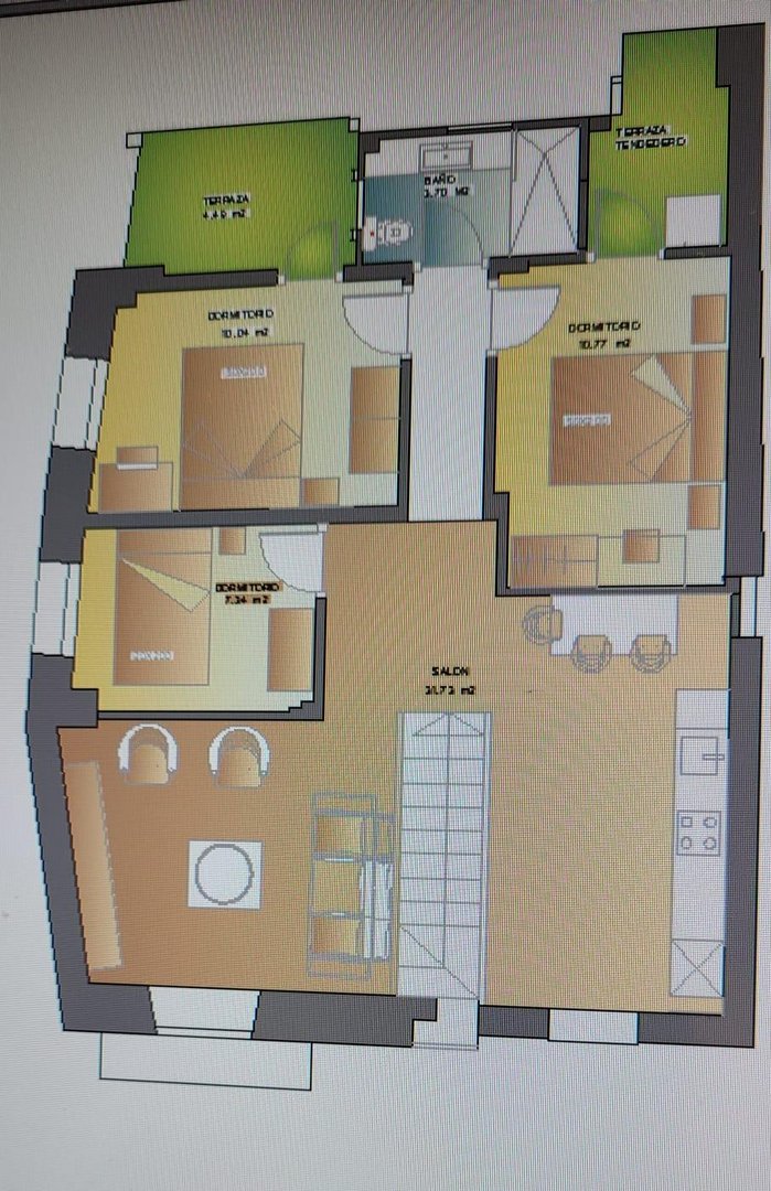 Piso de 80 m² en Granada