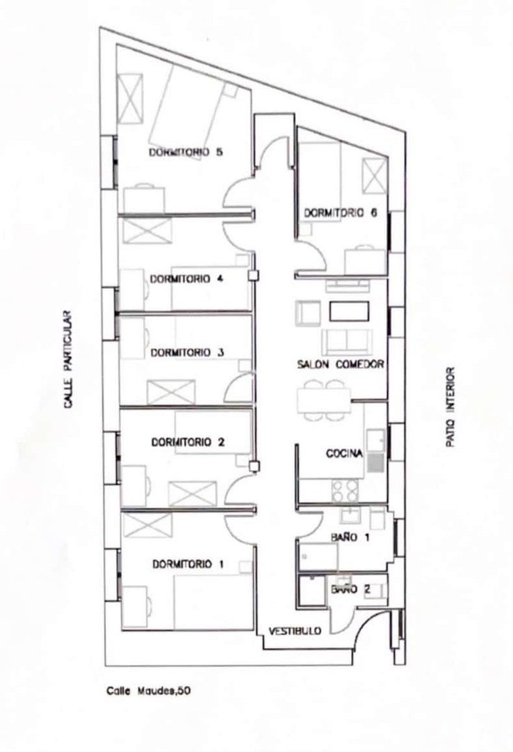 Habitació de lloguer, Madrid