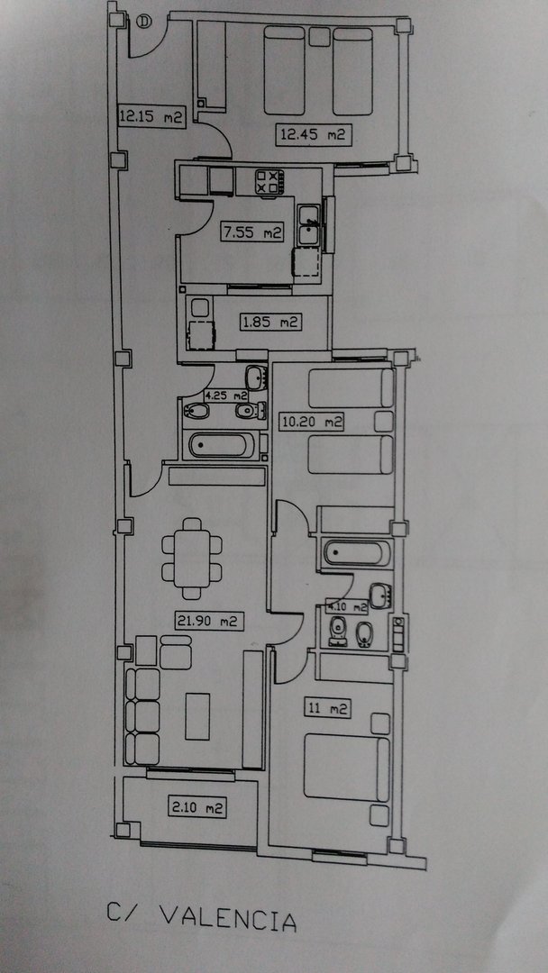 Pis de 129 m² a el Real de Gandia