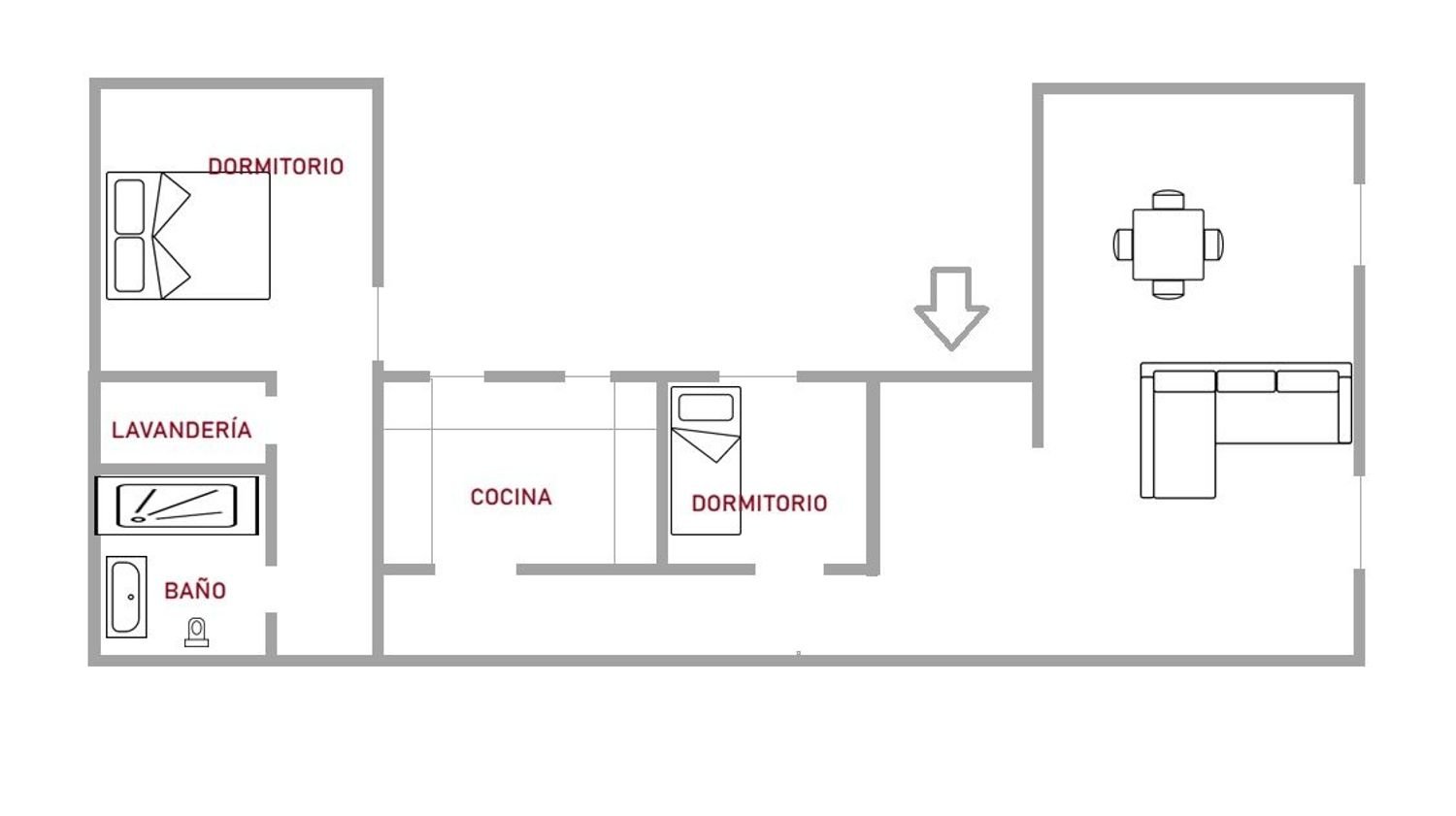 Piso de 96 m² en Alicante