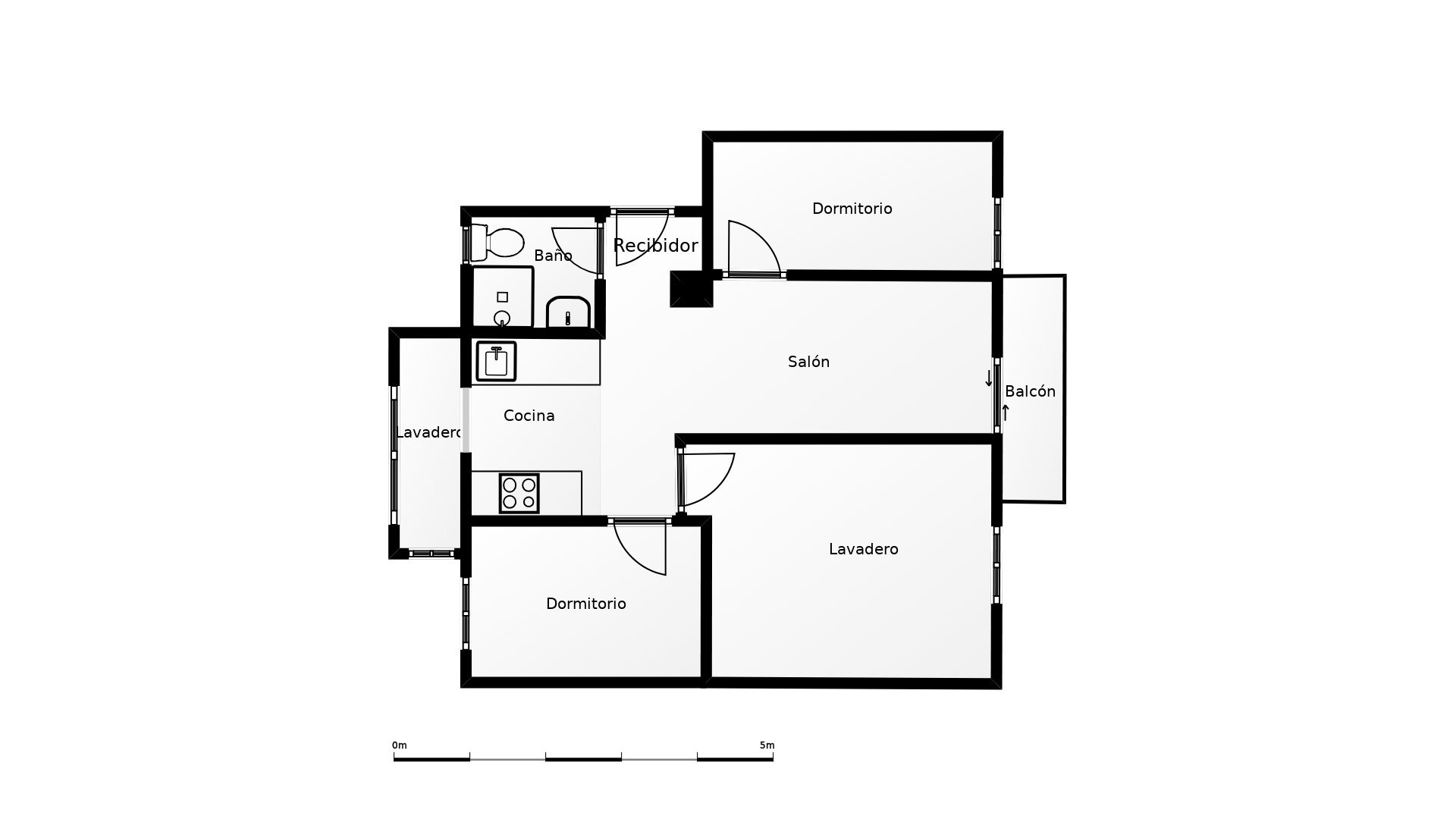 Pis de 60 m² a Alacant