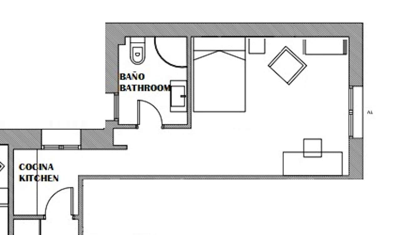 Pis de 32 m² a Madrid