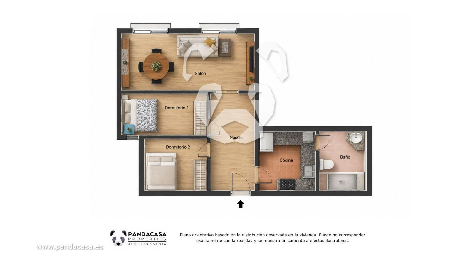 Piso de 65 m² en Madrid