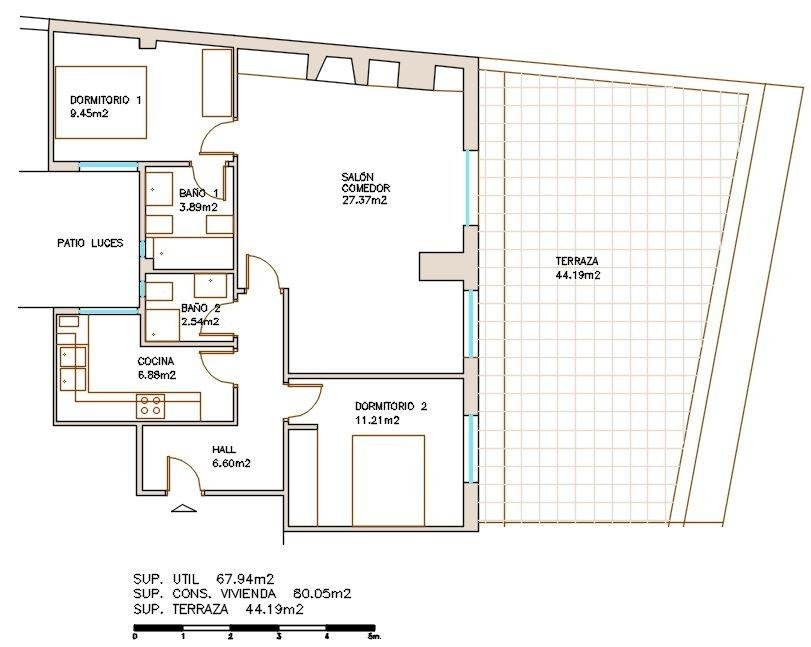 Piso de 80 m² en Serra
