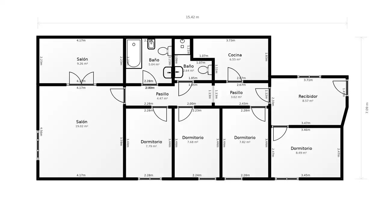 Piso de 120 m² en Barcelona