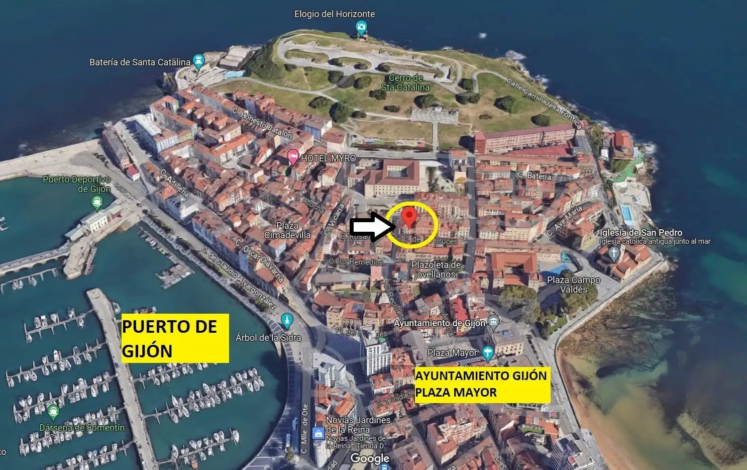 Piso de 40 m² en Gijón