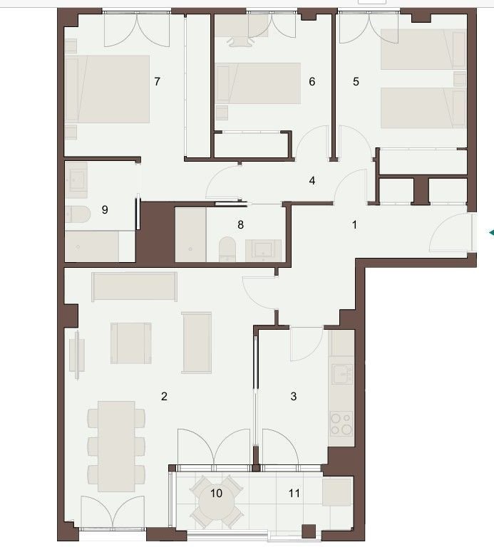 Appartamento 152 m² a Las Rozas de Madrid