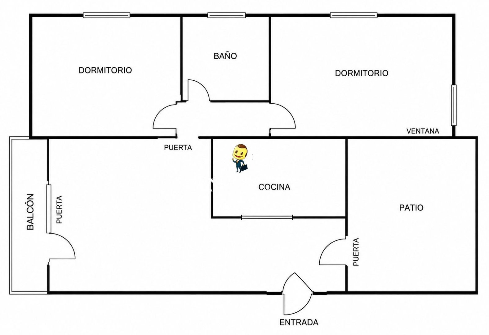 Piso de 68 m² en Salamanca