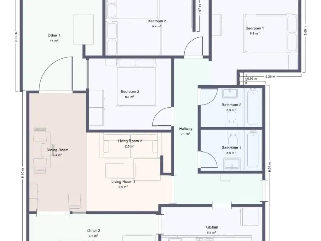 Apartamento 85 m² em Rincón de la Victoria