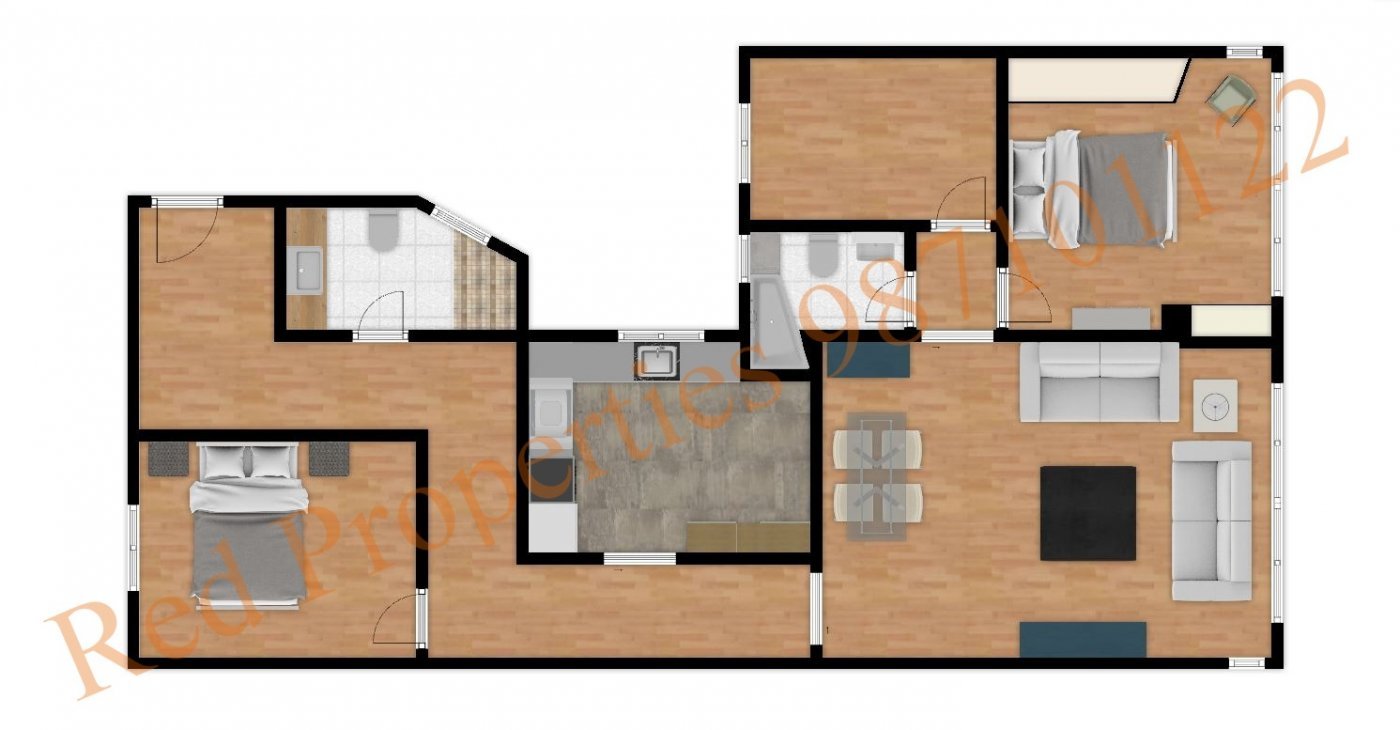 Pis de 104 m² a Lleó