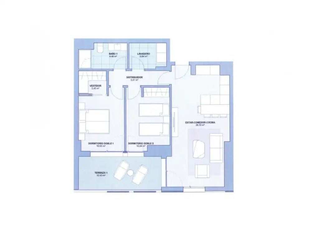 Pis de 73 m² a Palma