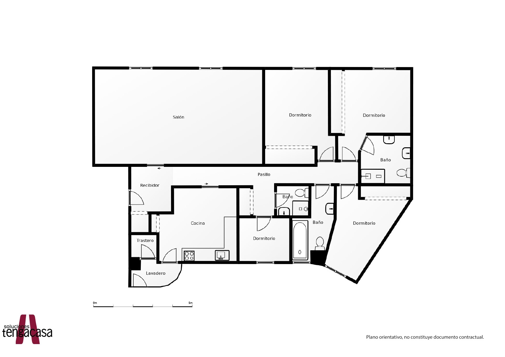 Piso de 211 m² en Madrid