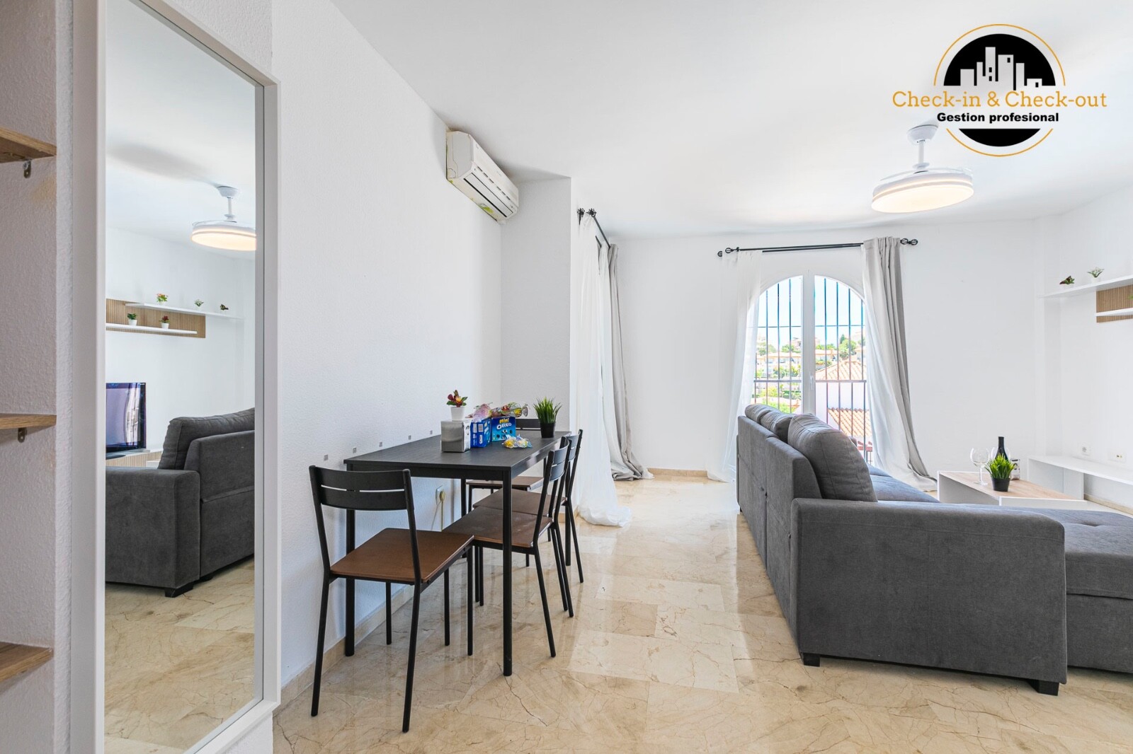 Piso de 90 m² en Mijas