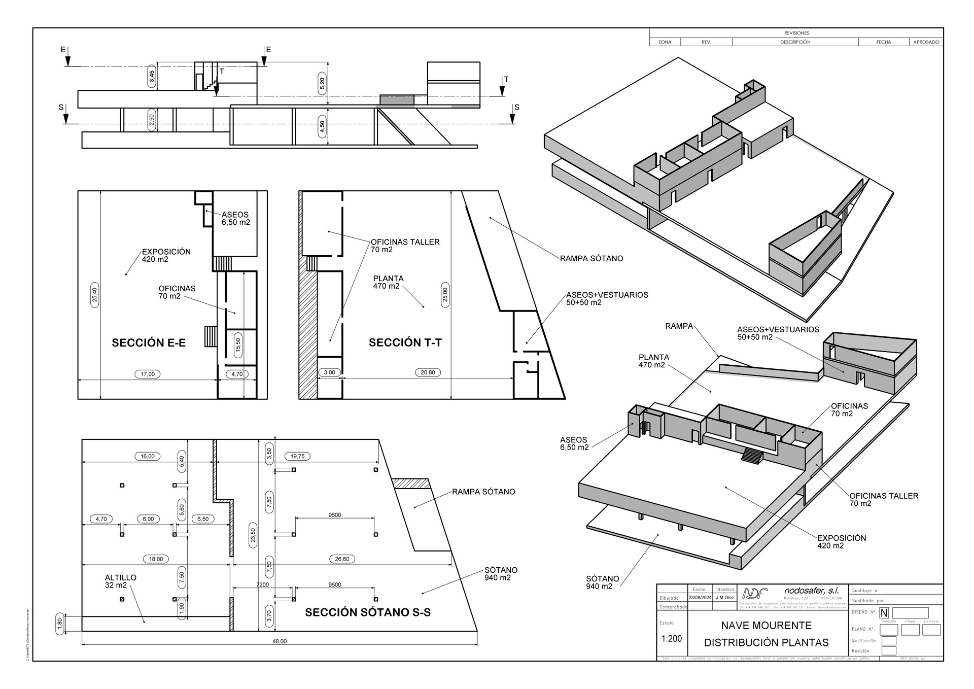 Piso de 75 m² en Pontevedra