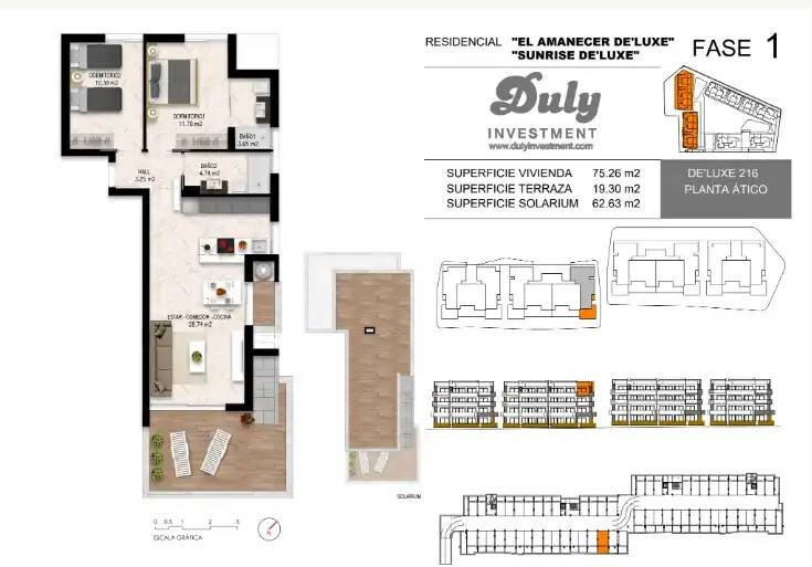 Piso de 75 m² en Orihuela