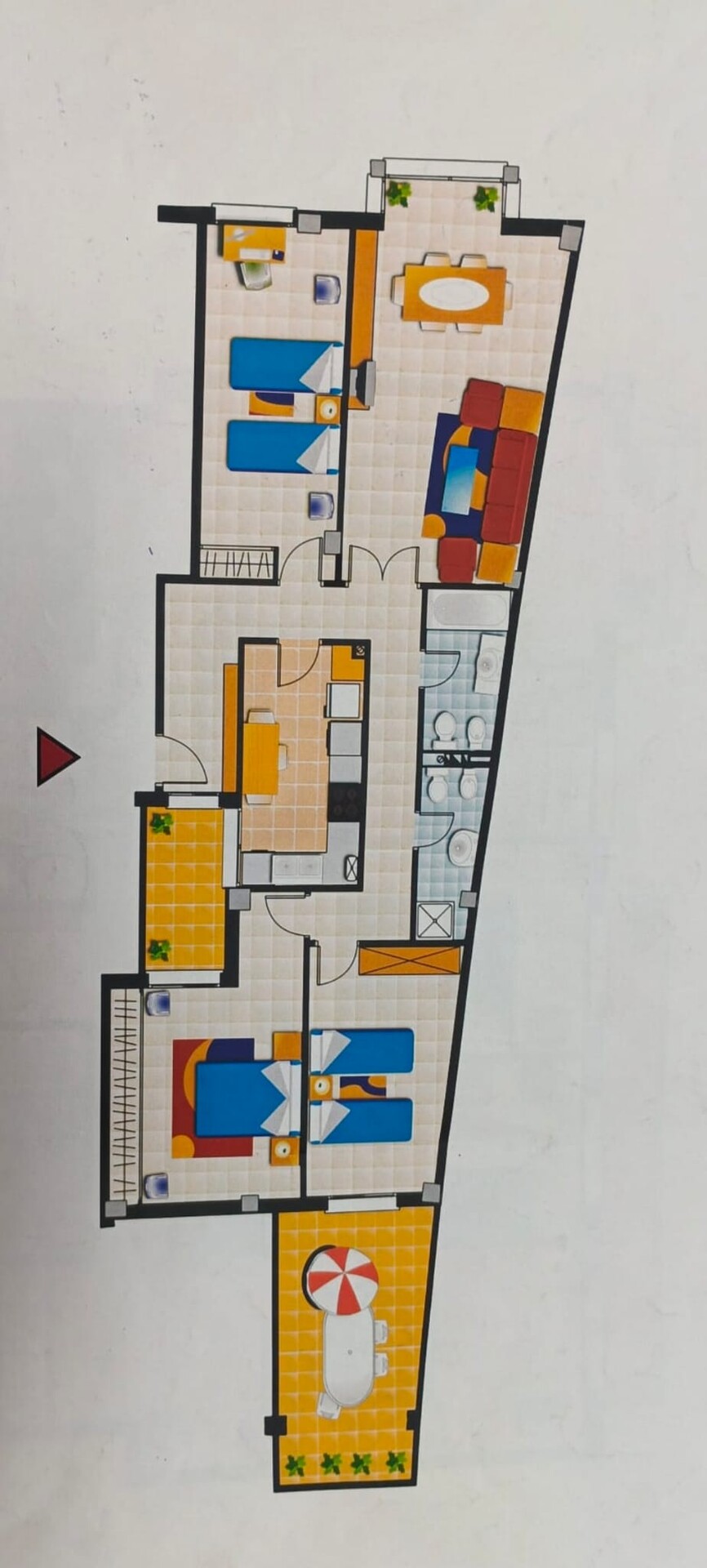 Piso de 114 m² en Alfafar
