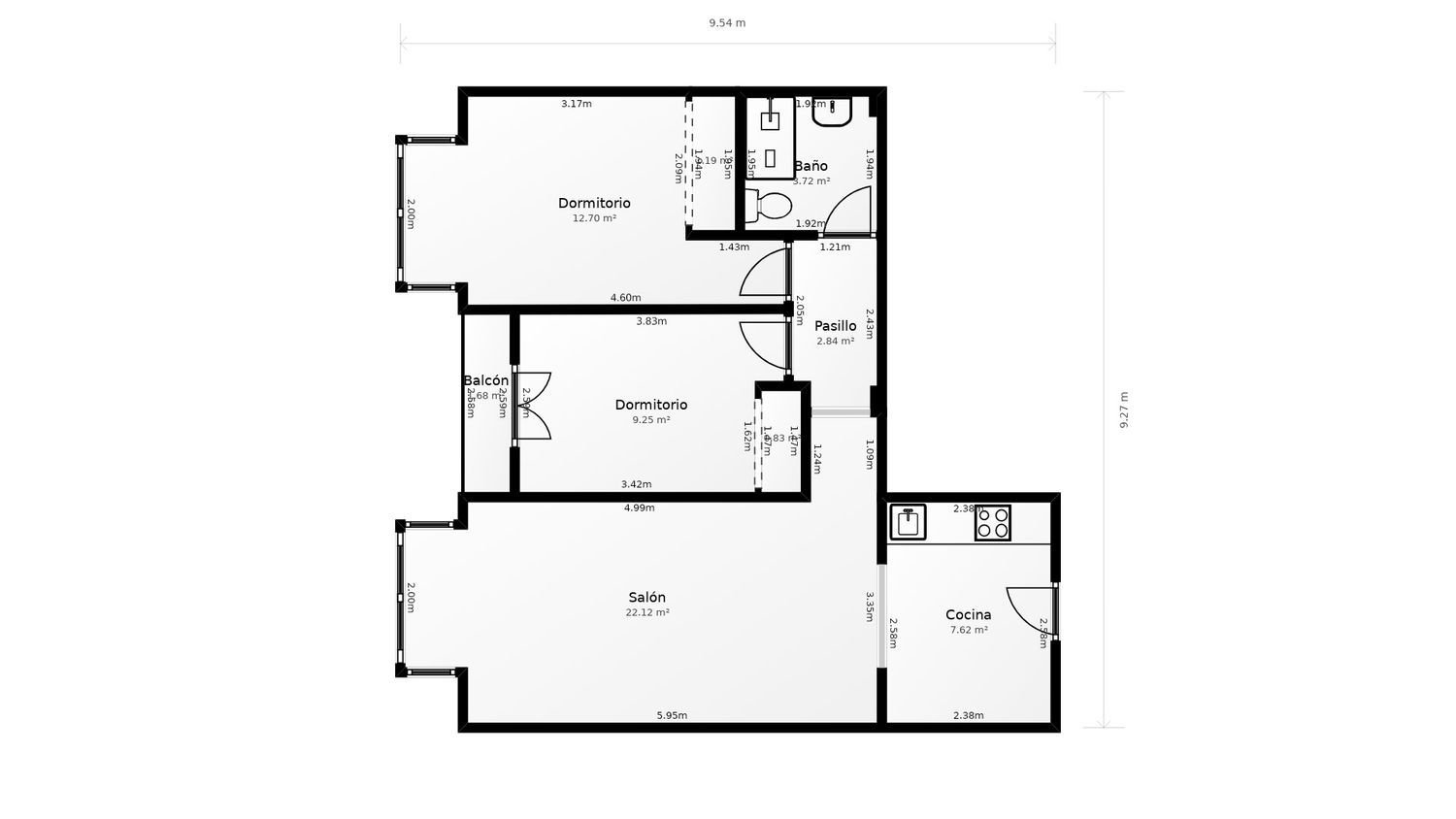 Pis de 70 m² a Galapagar