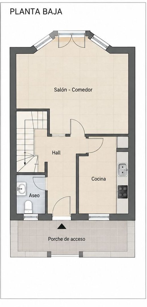 Piso de 137 m² en Villaluenga de la Sagra
