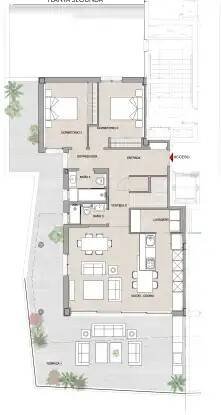 Piso de 100 m² en Estepona