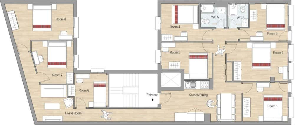 Habitació de lloguer, Madrid