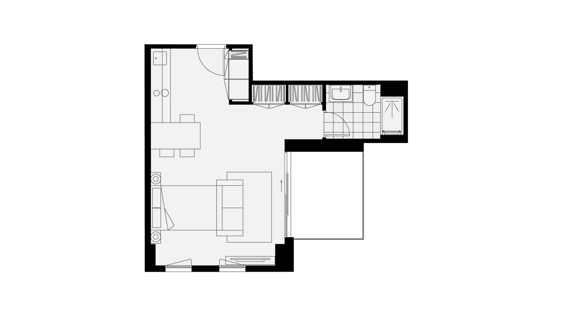 Appartement 27 m² à Madrid