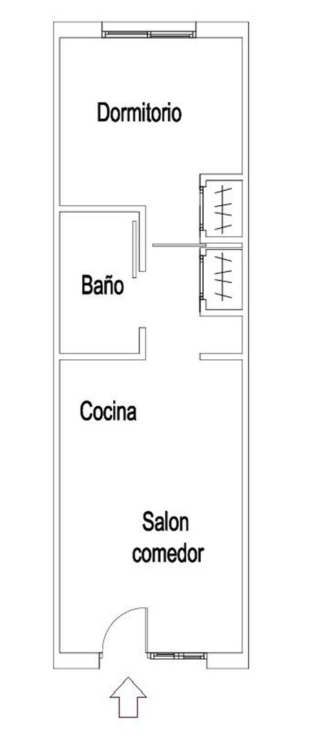 Квартира 35 м² у el Campello