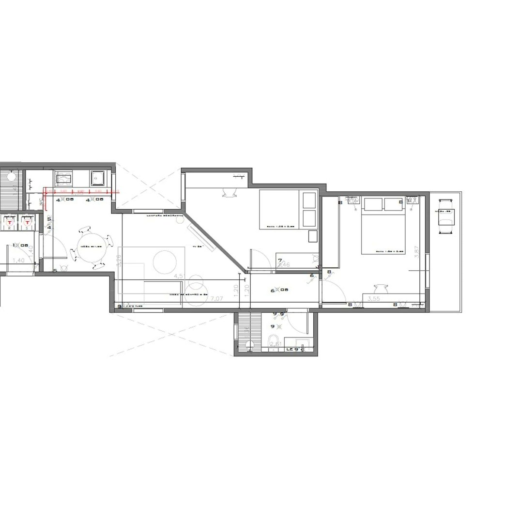 Pis de 54 m² a Barcelona