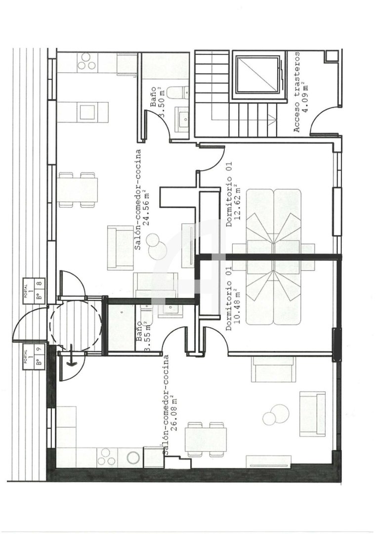 Pis de 49 m² a Madrid