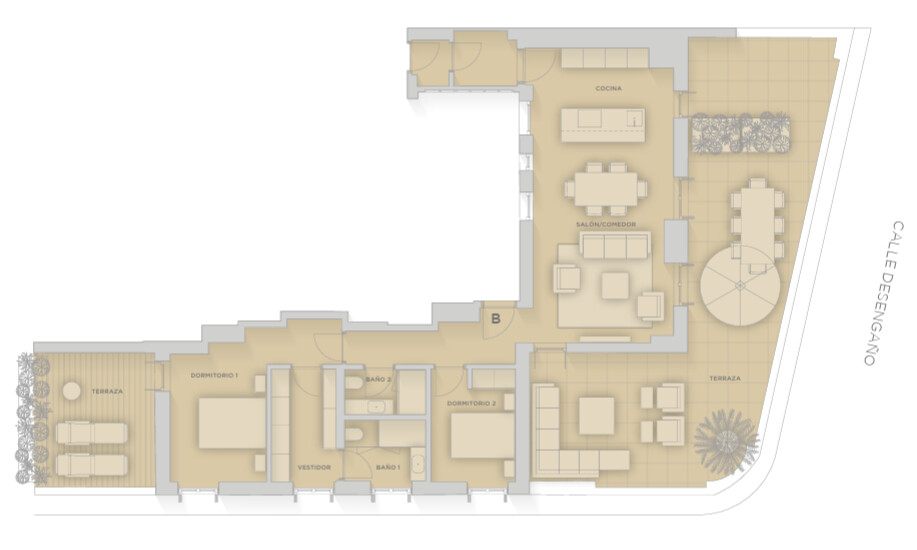 Pis de 128 m² a Madrid