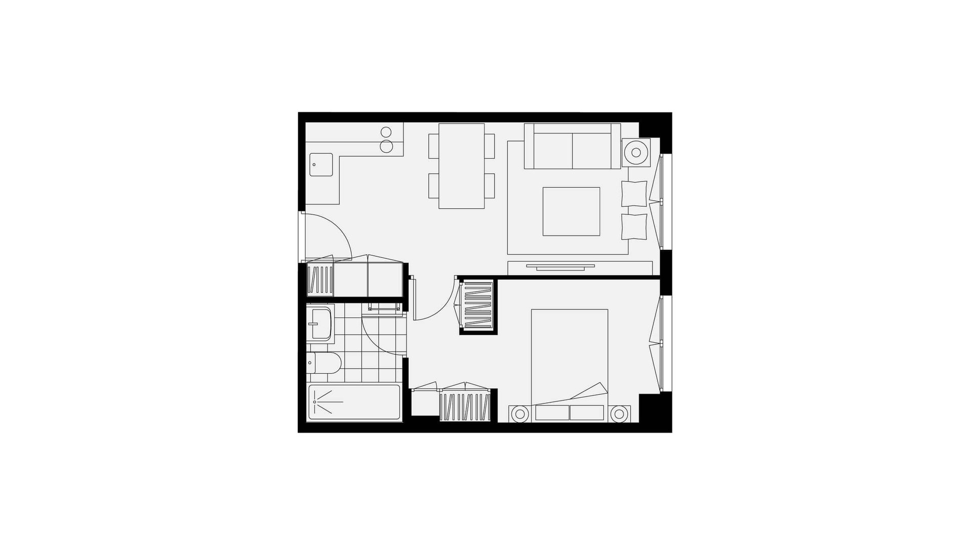 Pis de 31 m² a Madrid