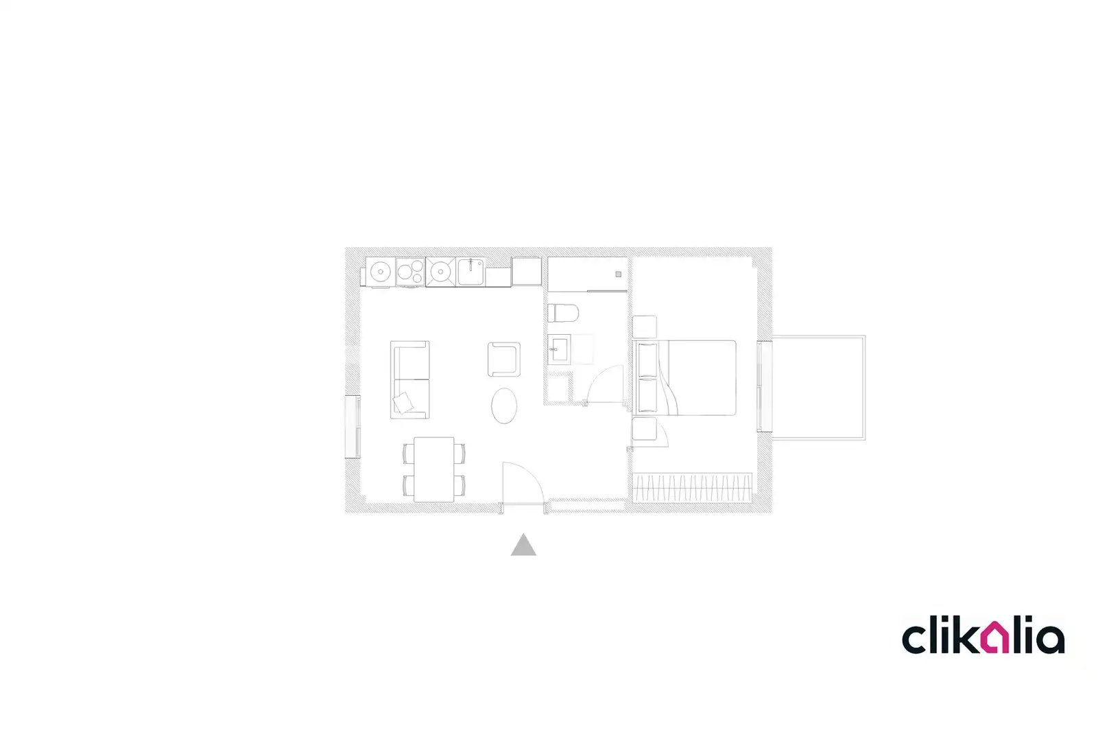 Pis de 58 m² a Madrid