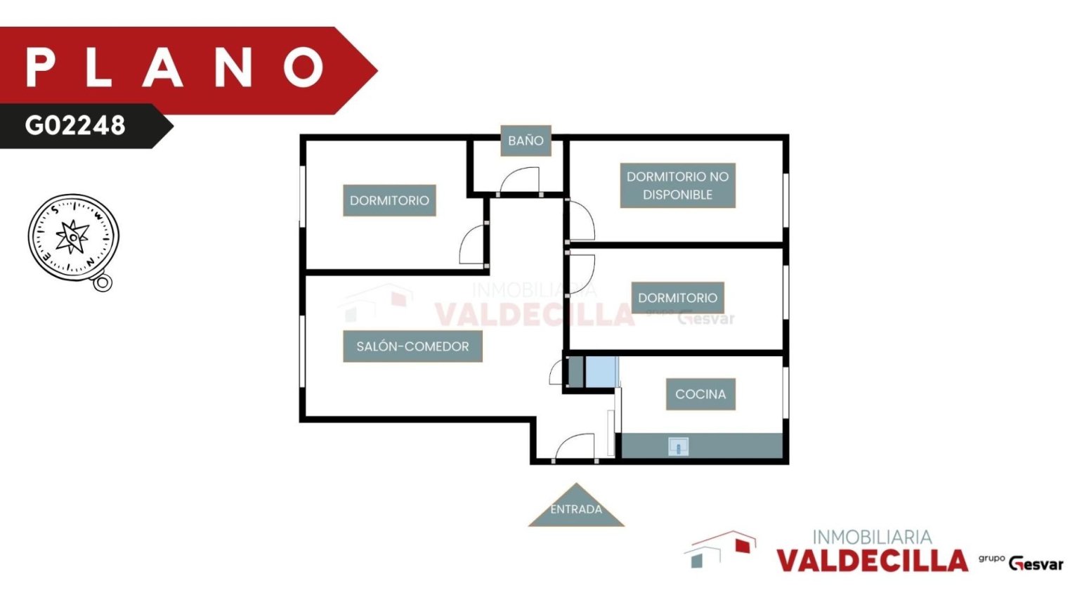 Piso de 77 m² en Santander