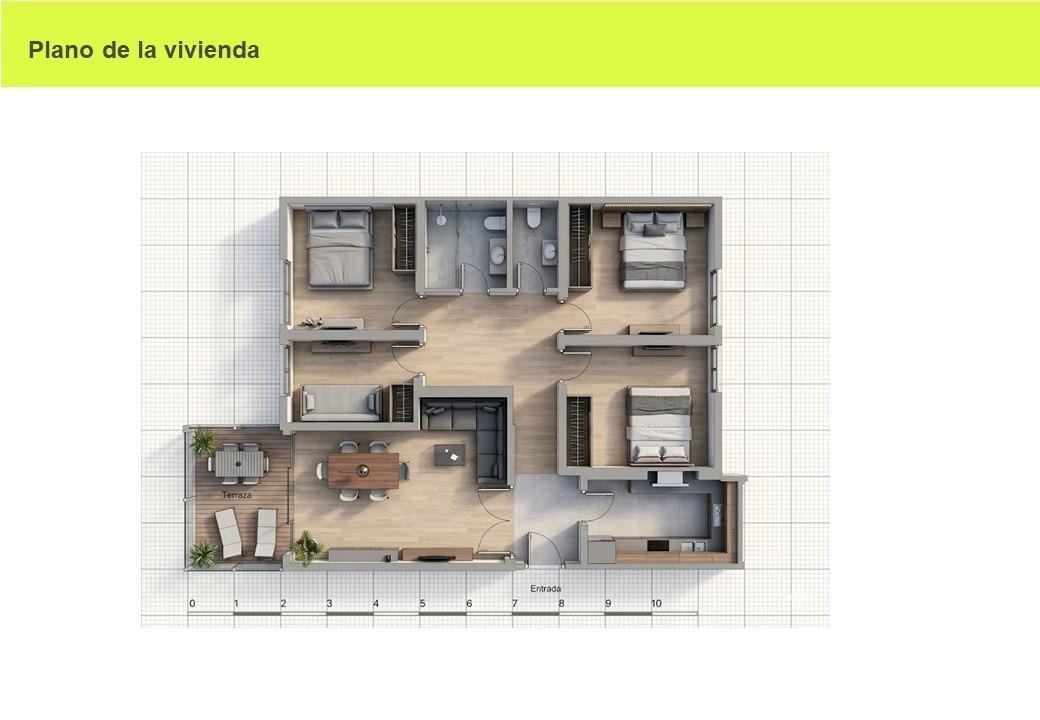 Appartement 95 m² à Alicante
