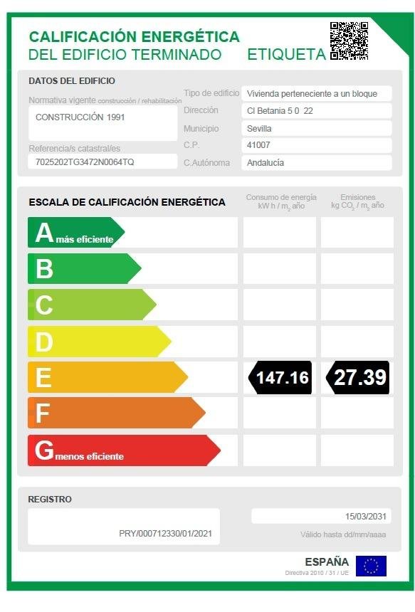 Pis de 85 m² a Sevilla