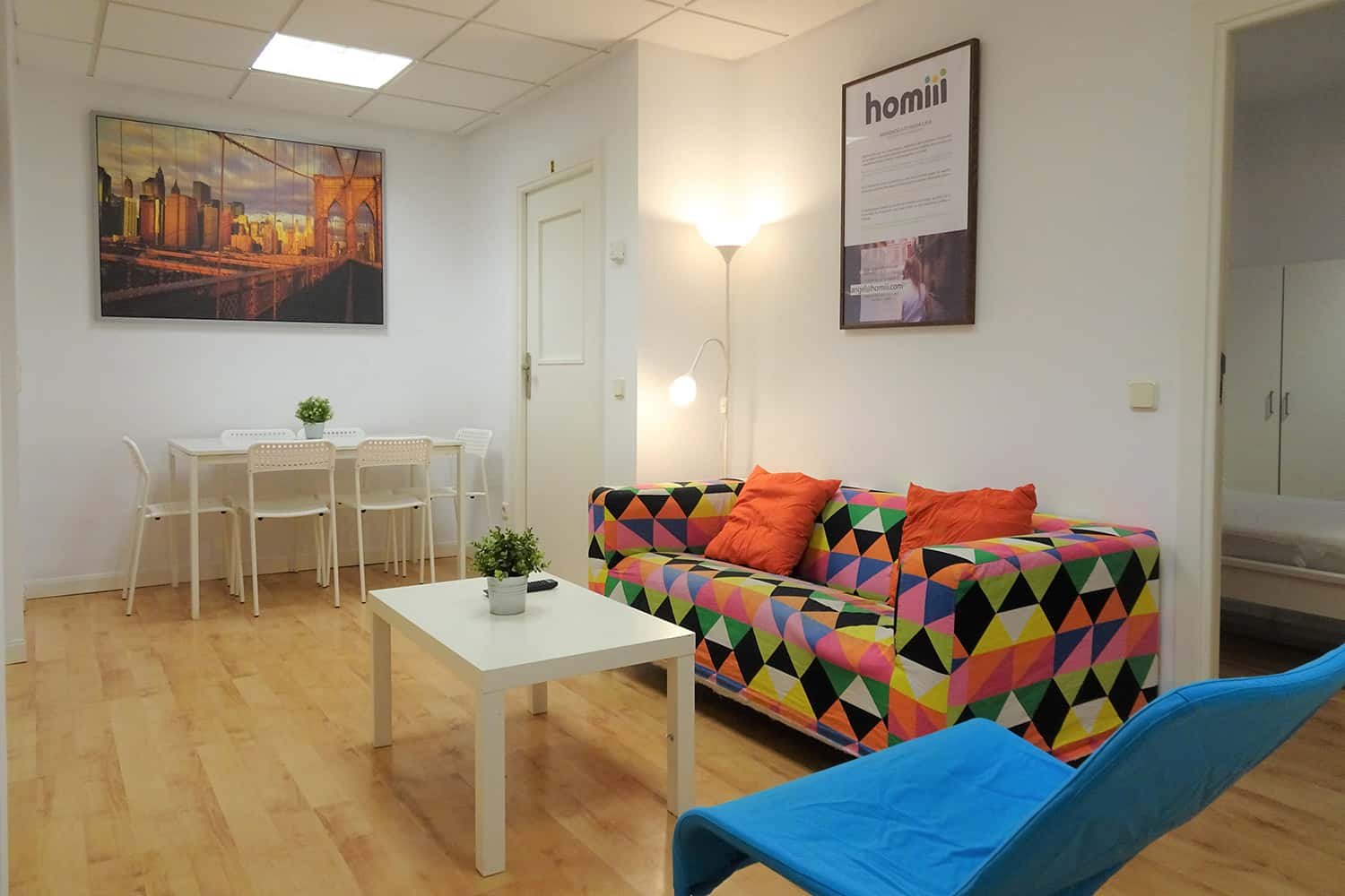 Zimmer zur Miete, Madrid