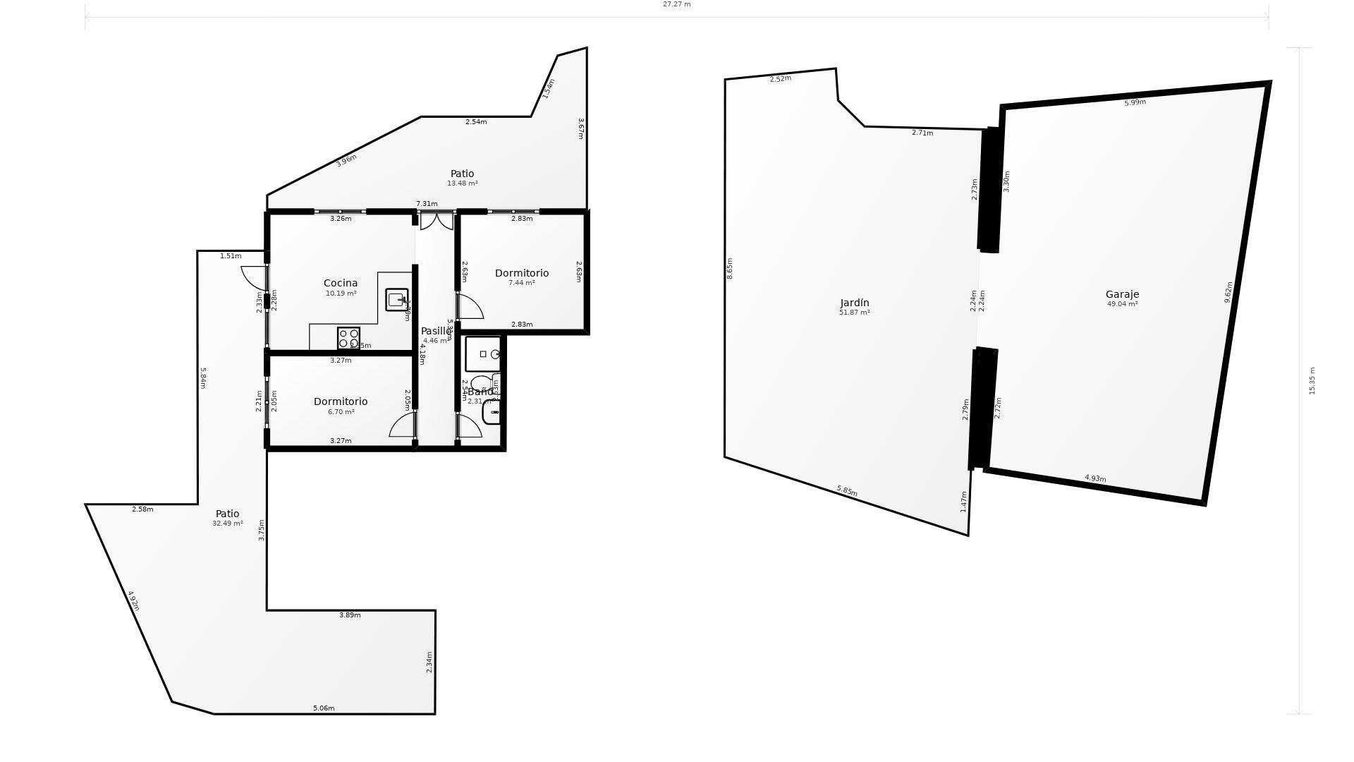 Piso de 50 m² en Barlovento