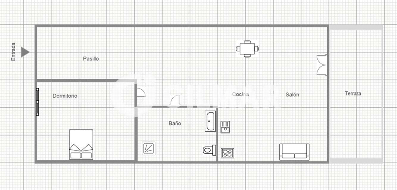 Piso de 59 m² en Arona