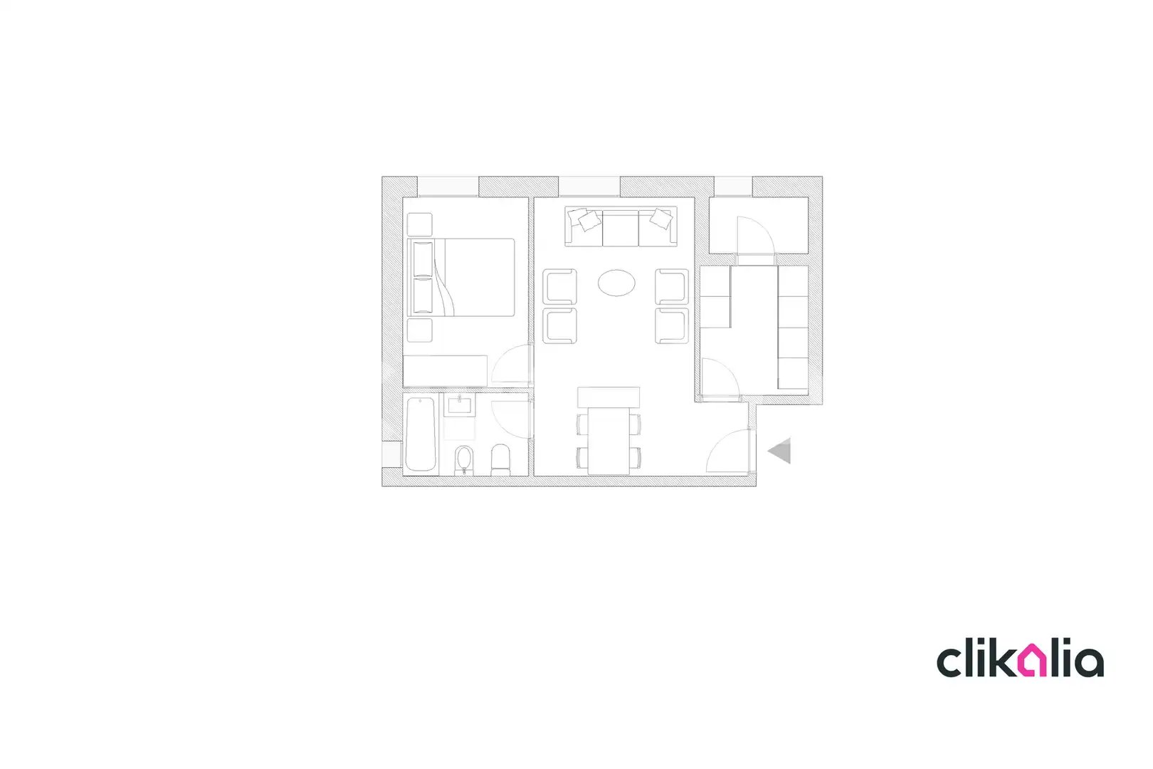 Pis de 58 m² a Madrid