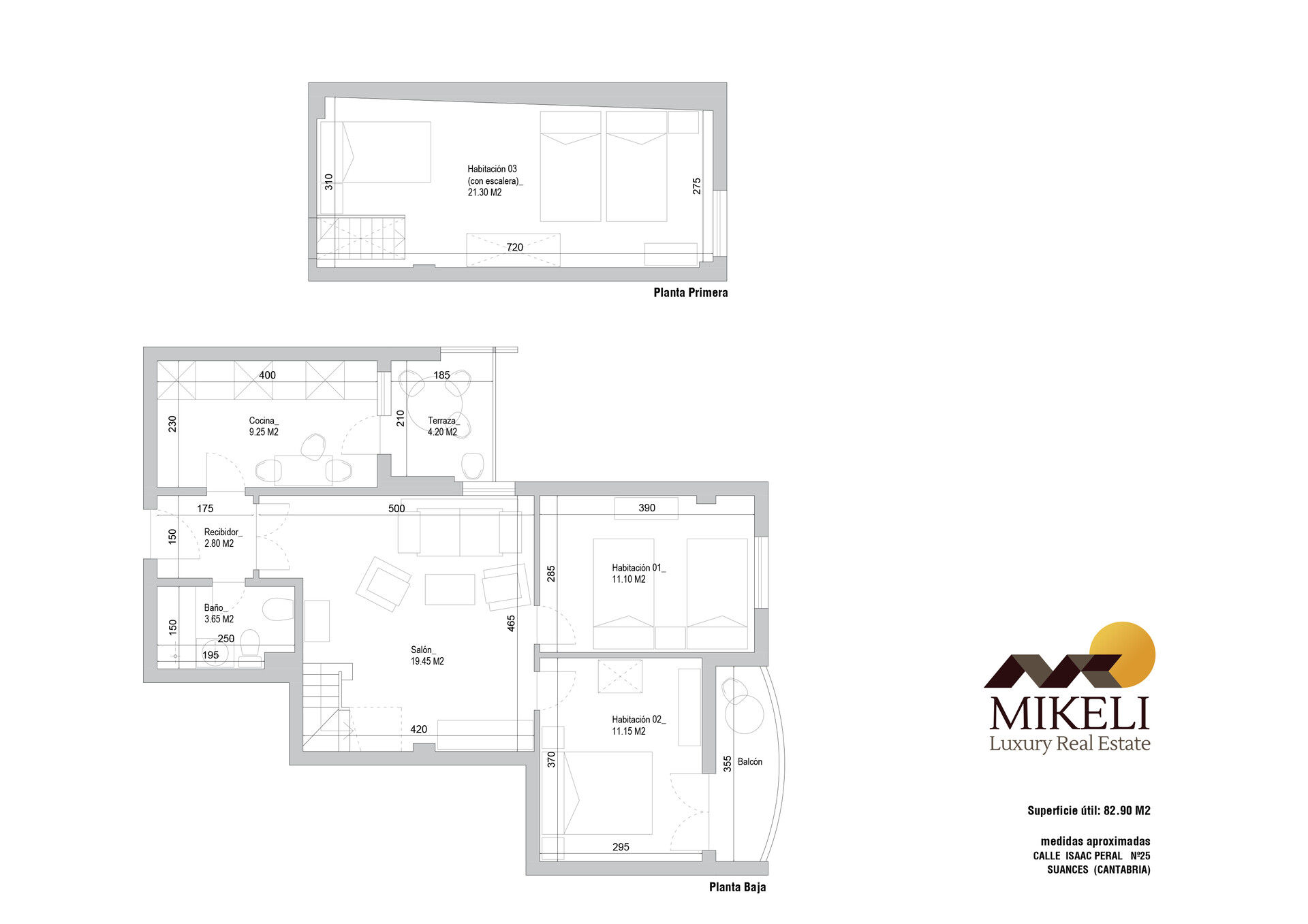 Piso de 112 m² en Suances