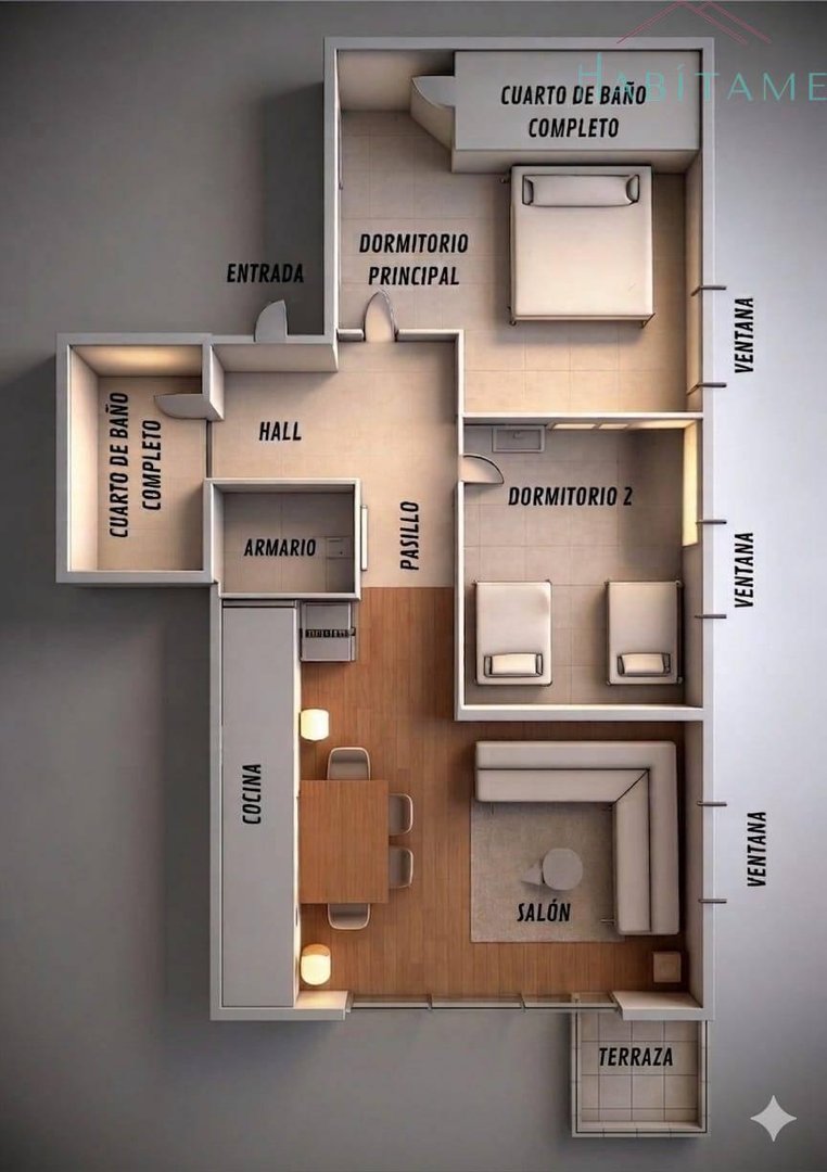 Wohnung 73 m² in Salobreña