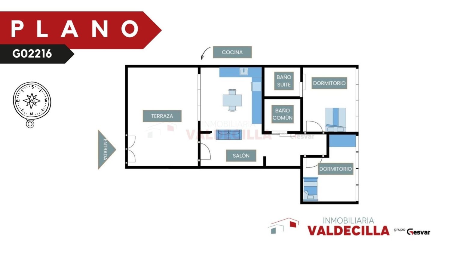 Piso de 100 m² en Santander