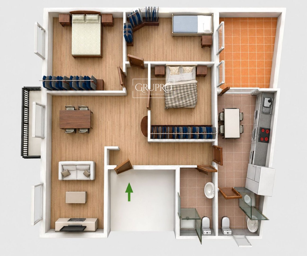 Apartamento 101 m² em Vigo