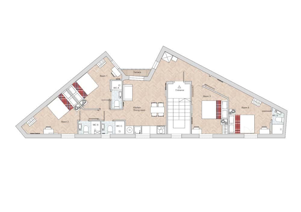 Habitació de lloguer, Madrid