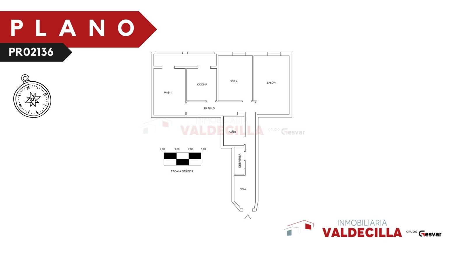 Piso de 76 m² en Santander