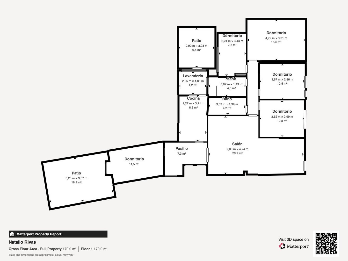 Piso de 155 m² en Granada
