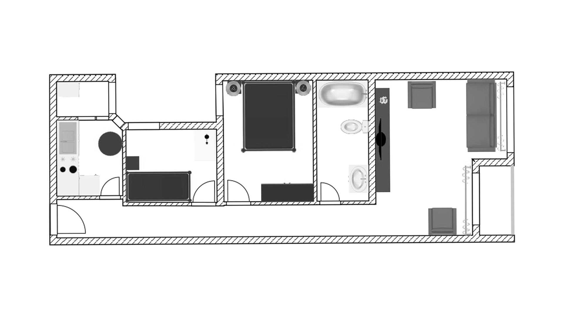 Piso de 60 m² en Granadilla de Abona