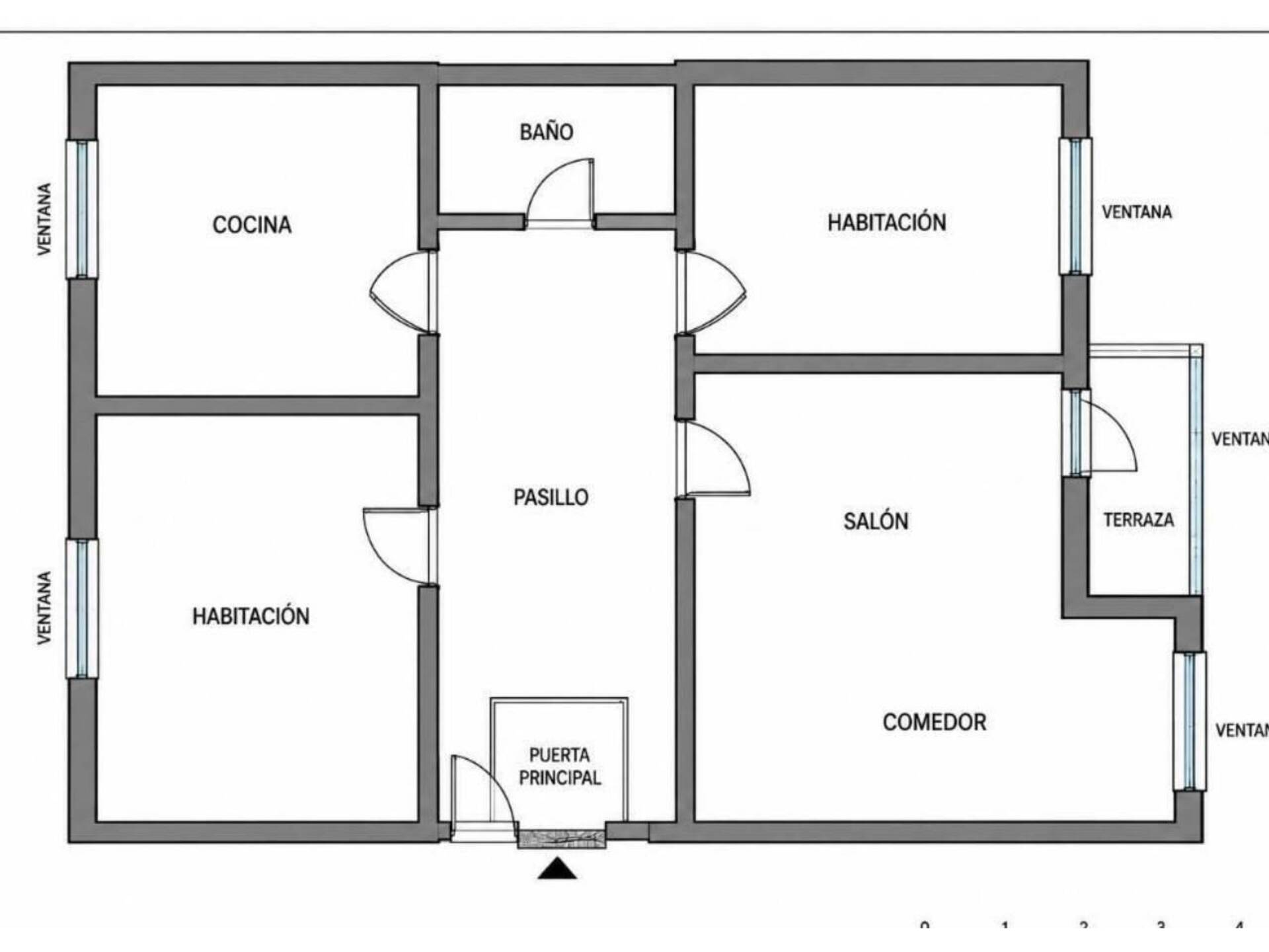 Pis de 60 m² a Saragossa